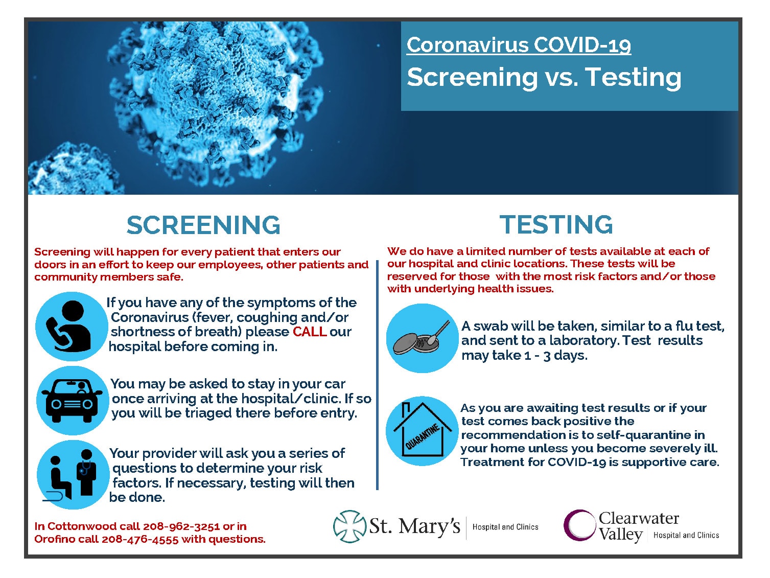 COVID-19 & Pregnancy Testing